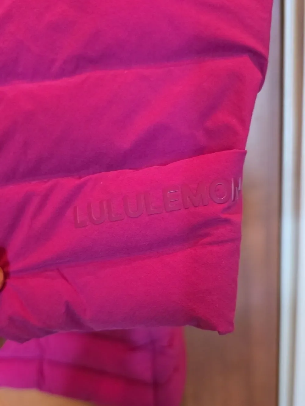 lululemon athletica Women's Long Quilted Puffer Jacket - Fuchsia. NWOT! SIZE 10